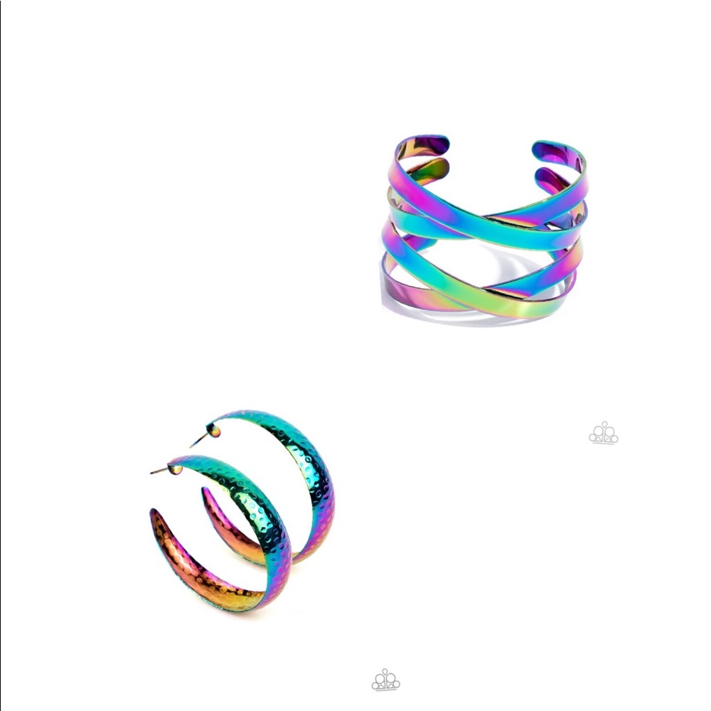 Paparazzi Multi Earring & Bracelet Set